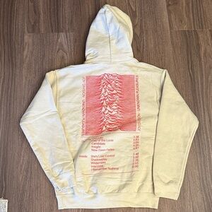 NWT Joy Division Color bars, Graphic Hoodie - beige